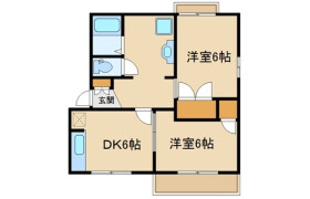 2DK Apartment in Fujimicho - Higashimurayama-shi