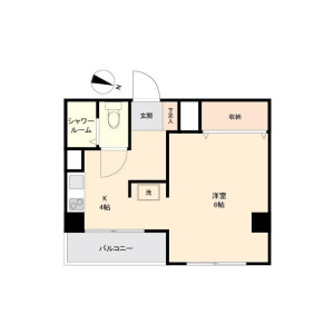 1R Mansion in Shimotakaido - Suginami-ku Floorplan