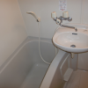 1K Apartment to Rent in Osaka-shi Nishi-ku Bathroom