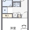 1K Apartment to Rent in Yokohama-shi Tsurumi-ku Floorplan