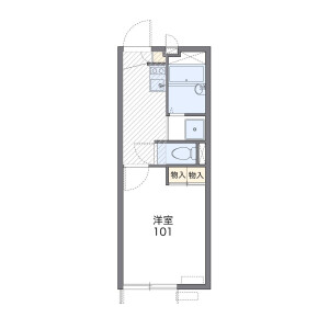 1K Apartment in Mihara - Nagareyama-shi Floorplan