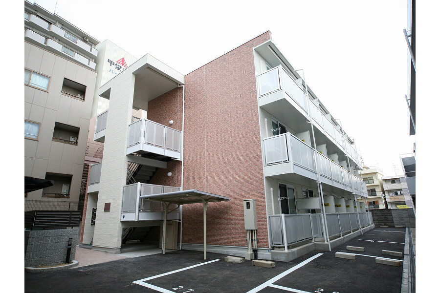 神戶市灘區出租中的1K公寓大廈 戶外