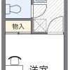 1K 아파트 to Rent in Matsudo-shi Floorplan