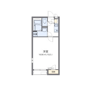 1K Mansion in Sagadaikakujimonzen donomaecho - Kyoto-shi Ukyo-ku Floorplan