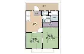 2DK Apartment in Furuichibacho - Chiba-shi Midori-ku