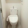 横滨市港北区出租中的1K公寓大厦 厕所