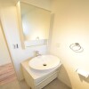 1R Apartment to Rent in Chiba-shi Hanamigawa-ku Washroom