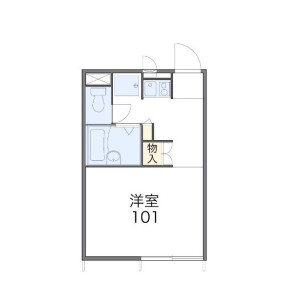 1K Mansion in Yutakacho - Shinagawa-ku Floorplan