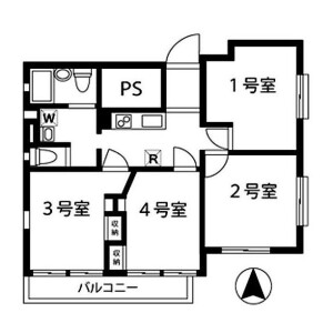アカデミアアート東京 - Guest House in Taito-ku Floorplan