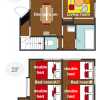 3DK House to Rent in Itabashi-ku Floorplan