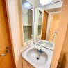 1K Apartment to Rent in Ota-ku Washroom
