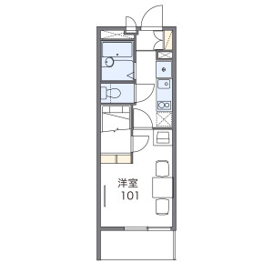 1K Mansion in Higashisumida - Sumida-ku Floorplan