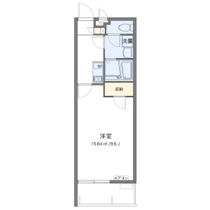 1K Mansion in Ohigashi - Nago-shi Floorplan
