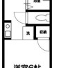 1R Apartment to Rent in Odawara-shi Floorplan