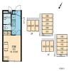 1K Apartment to Rent in Fukuoka-shi Hakata-ku Map