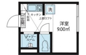 世田谷区駒沢-1R公寓
