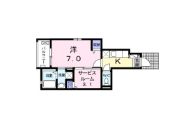 1SK Apartment in Shinozakimachi - Edogawa-ku