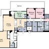 4LDK Apartment to Buy in Meguro-ku Floorplan