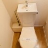1K Apartment to Rent in Kodaira-shi Toilet