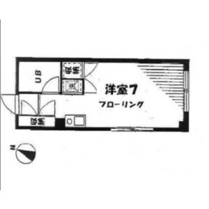 1R Mansion in Komazawa - Setagaya-ku Floorplan