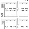 1K Apartment to Rent in Kosai-shi Layout Drawing