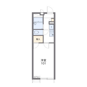 1K Apartment in Chuo - Yokohama-shi Seya-ku Floorplan