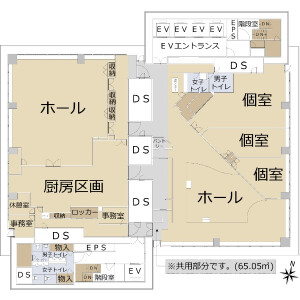 Office {building type} in Sannomiyacho - Kobe-shi Chuo-ku Floorplan
