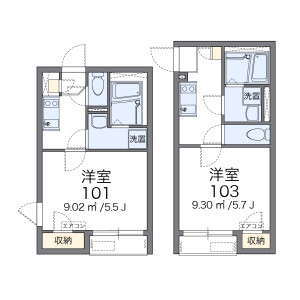 1K Apartment in Higashitamagawa - Setagaya-ku Floorplan