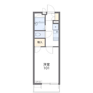 1K Mansion in Take - Kagoshima-shi Floorplan