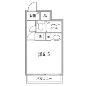 1K Mansion in Shiba(1-3-chome) - Minato-ku Floorplan