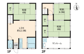 3LDK Terrace house in Otsuka - Bunkyo-ku