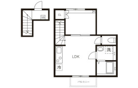 1LDK Apartment in Daita - Setagaya-ku