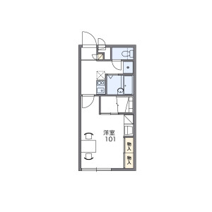 1K Mansion in Takahara - Okinawa-shi Floorplan