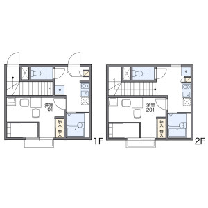 1K Apartment in Senju azuma - Adachi-ku Floorplan