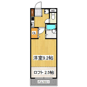 1K Mansion in Shido - Amagasaki-shi Floorplan