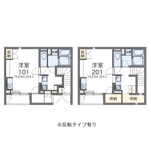 1K Apartment in Higashisumiyoshi - Tokorozawa-shi Floorplan