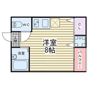 1R Mansion in Abenosuji - Osaka-shi Abeno-ku Floorplan