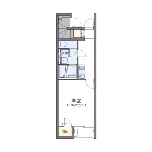 1K Apartment in Okumaushibukuro - Watari-gun Watari-cho Floorplan