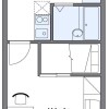 1K Apartment to Rent in Asakura-shi Floorplan