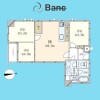 3DK Apartment to Buy in Minato-ku Floorplan