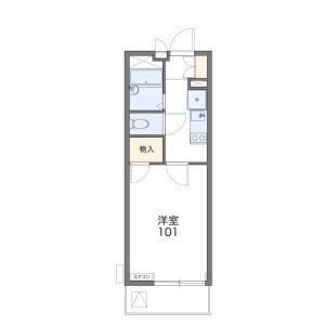 1K Mansion in Onigoe - Ichikawa-shi Floorplan