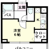 1R Apartment to Rent in Sumida-ku Floorplan