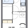 1K Apartment to Rent in Yaizu-shi Floorplan
