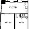 2DK Apartment to Rent in Yokohama-shi Naka-ku Floorplan