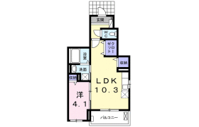 1LDK Apartment in Higashikoiwa - Edogawa-ku