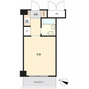 1R Mansion in Ogawacho - Kawasaki-shi Kawasaki-ku Floorplan