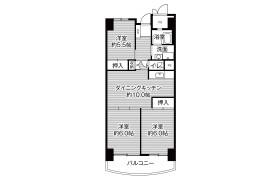 3DK Mansion in Kashiihama - Fukuoka-shi Higashi-ku