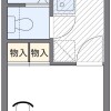 1K Apartment to Rent in Fujimi-shi Floorplan