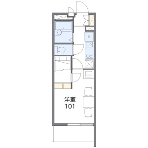 1K Mansion in Kotobukicho - Shizuoka-shi Suruga-ku Floorplan