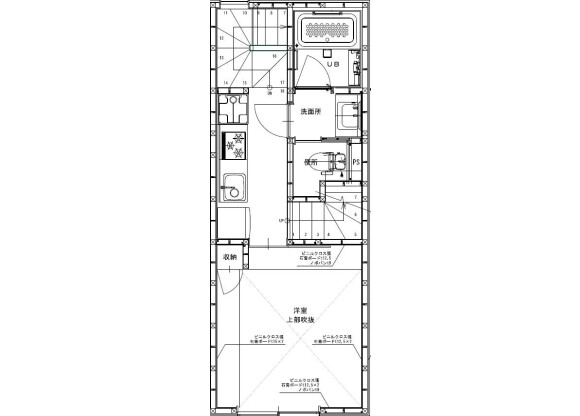 1LDK Apartment to Rent in Itabashi-ku Floorplan